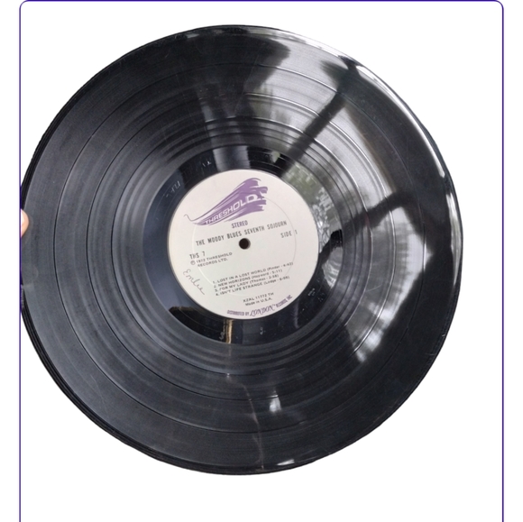 Moody Blues Vinyl Record-Seventh - Picture 3 of 4